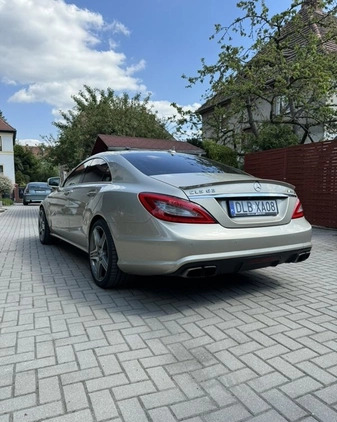 Mercedes-Benz CLS cena 149600 przebieg: 184250, rok produkcji 2011 z Leśna małe 742